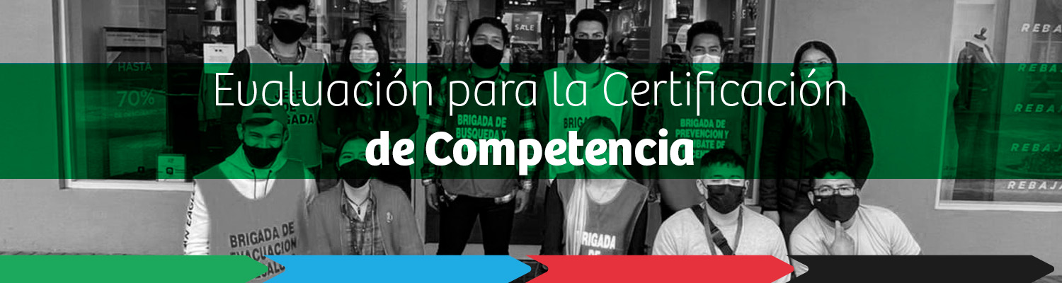 evaluación para la certificación de competencia